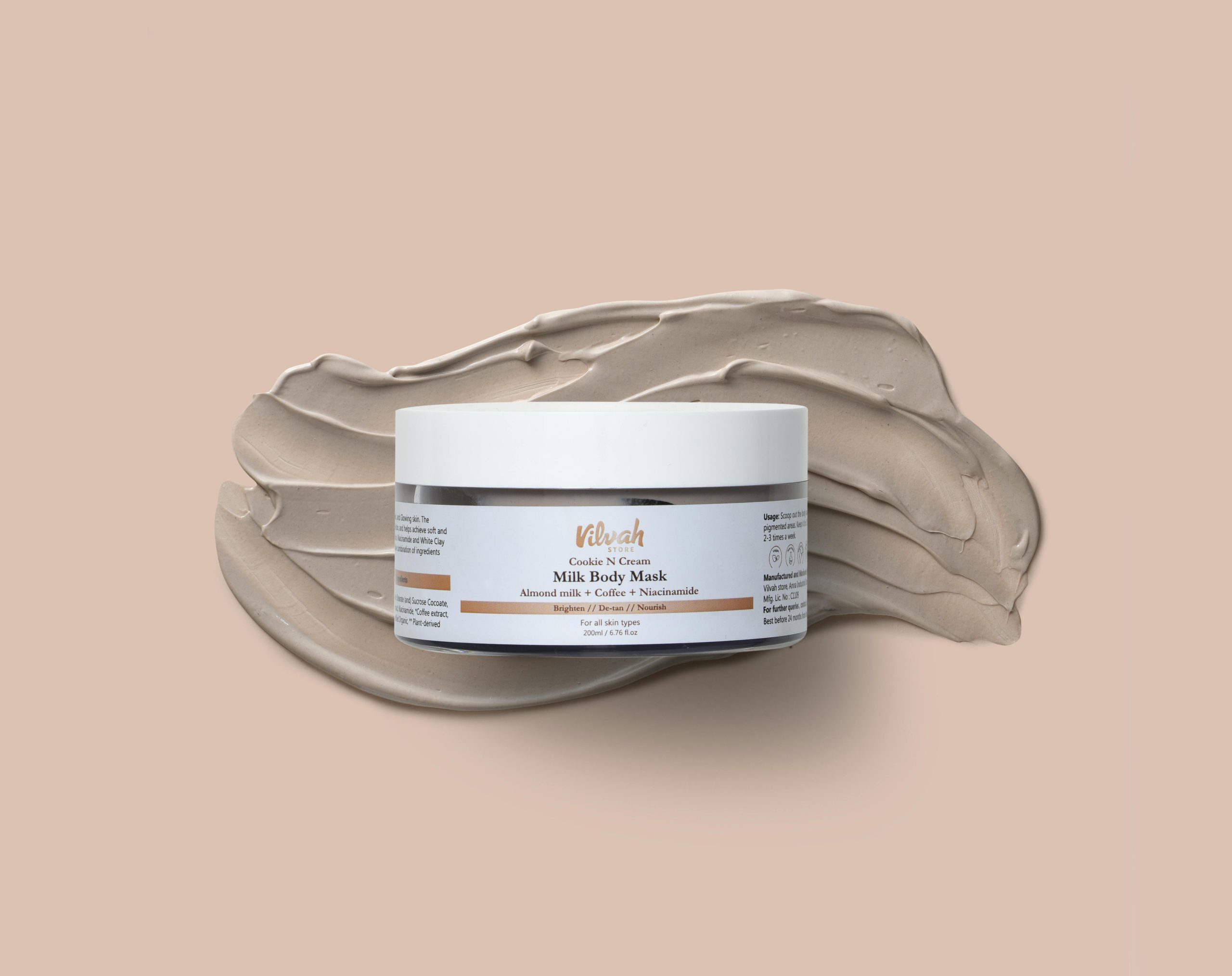 Ilustrasi skincare yang mengandung niacinamide